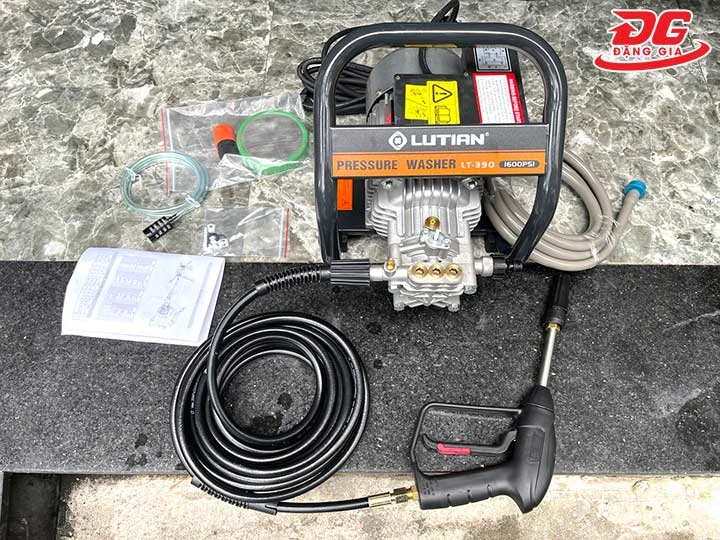 Máy bơm rửa xe ô tô cao áp Lutian LT-390B