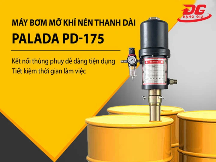 chọn Máy bơm mỡ khí nén Palada PD-175 uy tín