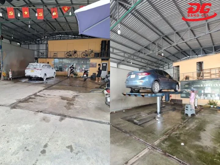 Tiệm rửa xe Hội An À Mya