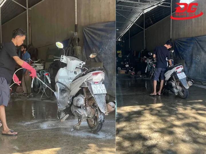 Tiệm rửa xe Hội An Hân