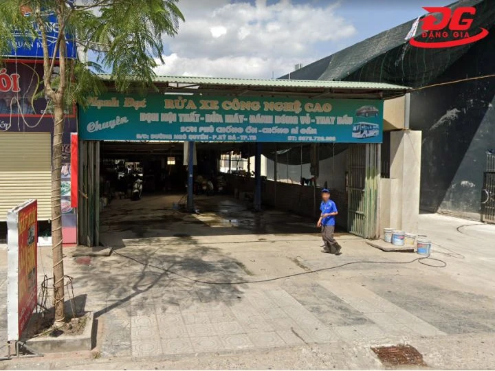 Tiệm rửa xe Thái Bình Mạnh Đạt