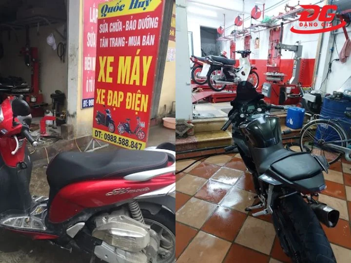 Tiệm rửa xe Thái Bình Quốc Huy