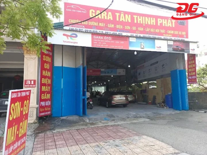 Tiệm rửa xe Thái Bình Tân Thịnh Phát