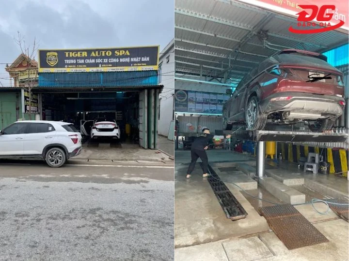 Tiệm rửa xe Thái Bình Tiger Auto Spa