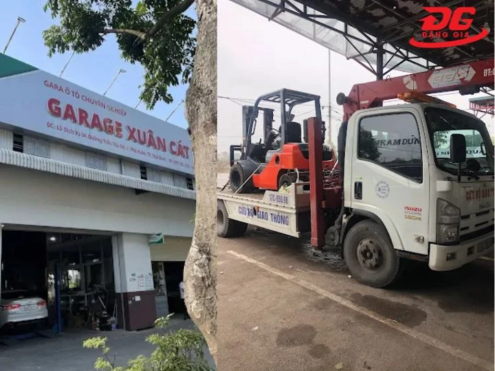 Tiệm rửa xe Thái Bình Xuân Cát