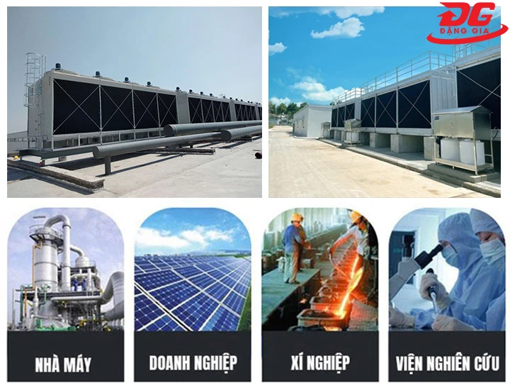 ứng dụng tháp giải nhiệt Ocean