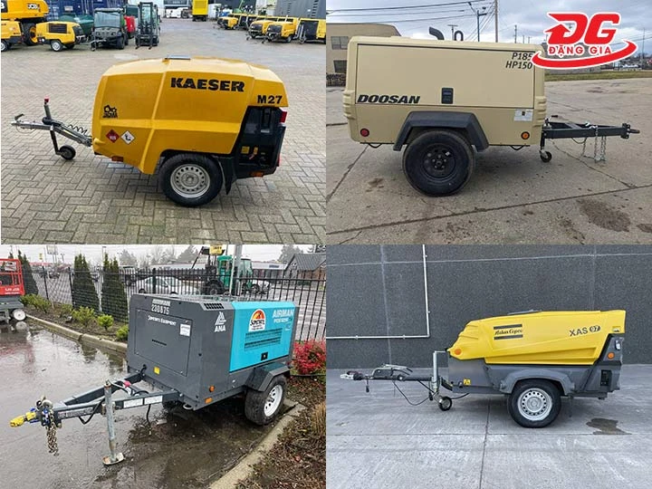 các mẫu máy nén khí khoan giếng