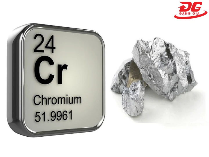 kim loại cứng nhất Crom (Cr)