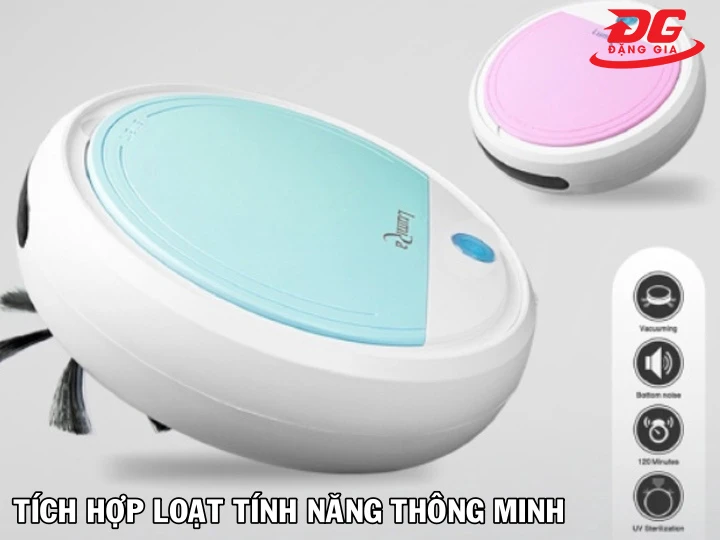 máy hút bụi Thái Lan tích hợp Loạt tính năng thông minh
