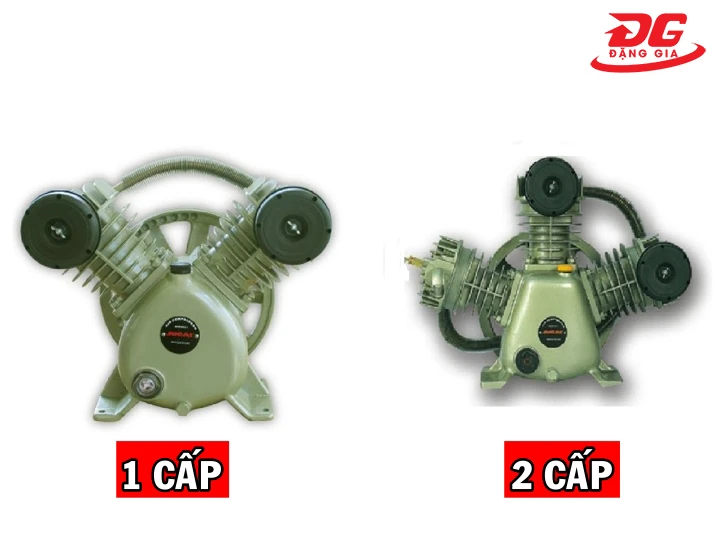 phân loại đầu nén khí theo cấu tạo