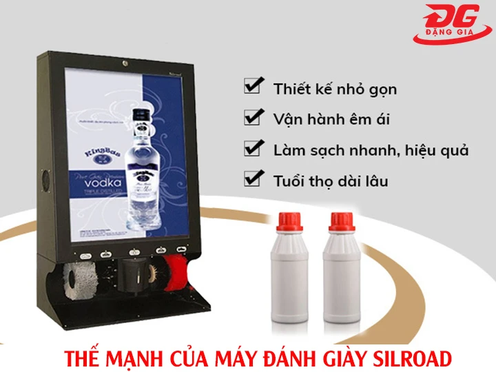  Thế mạnh của máy đánh giày Silroad 