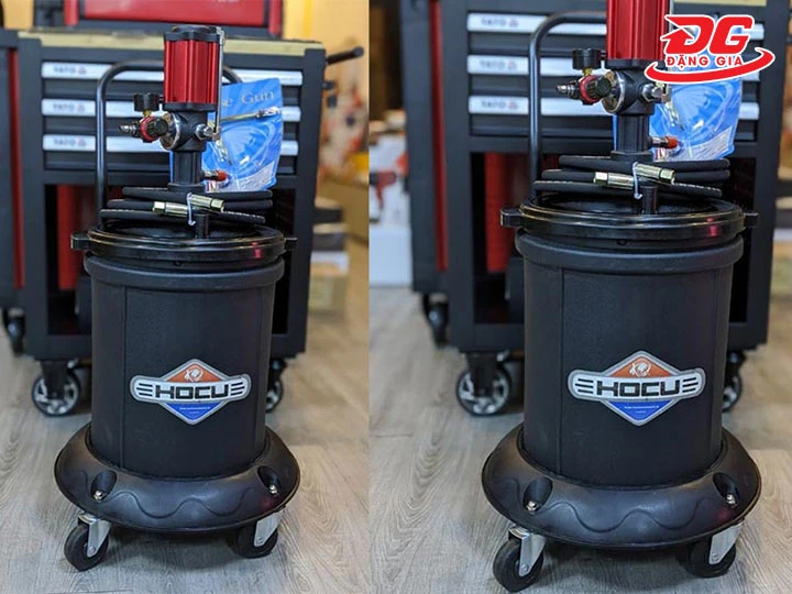 Máy bơm mỡ khí nén Kocu GZ-200 (30 lít)