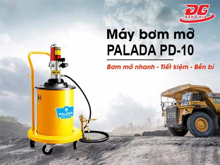 Máy bơm mỡ khí nén Palada PD-10