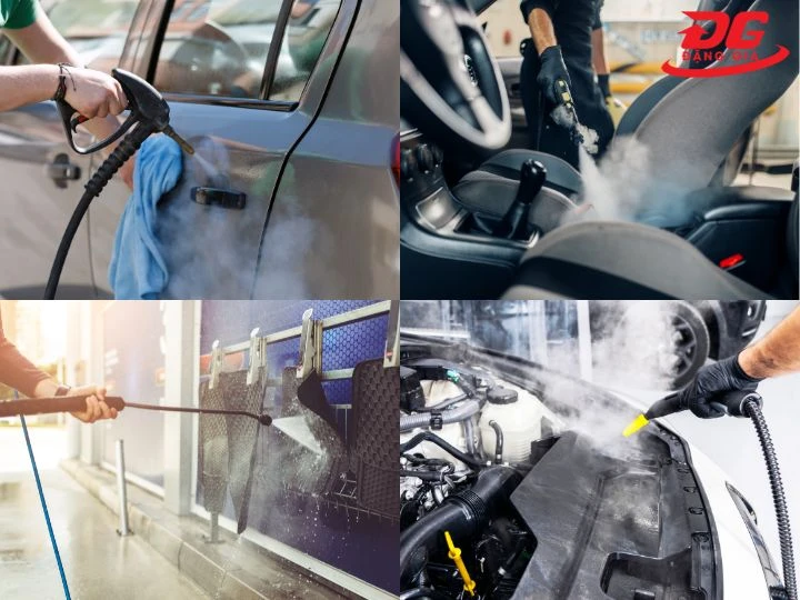 Ứng dụng của máy rửa xe Kumisai KMS20