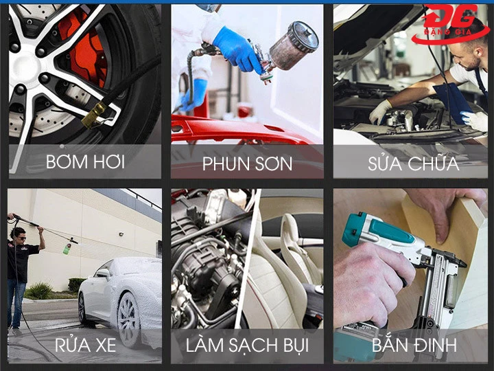 ứng dụng Máy nén khí 400l