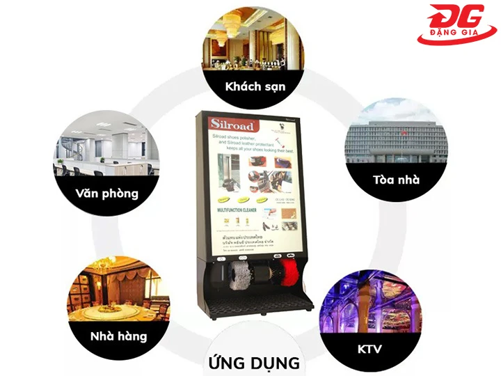 ứng dụng phổ biến của máy đánh giày Silroad