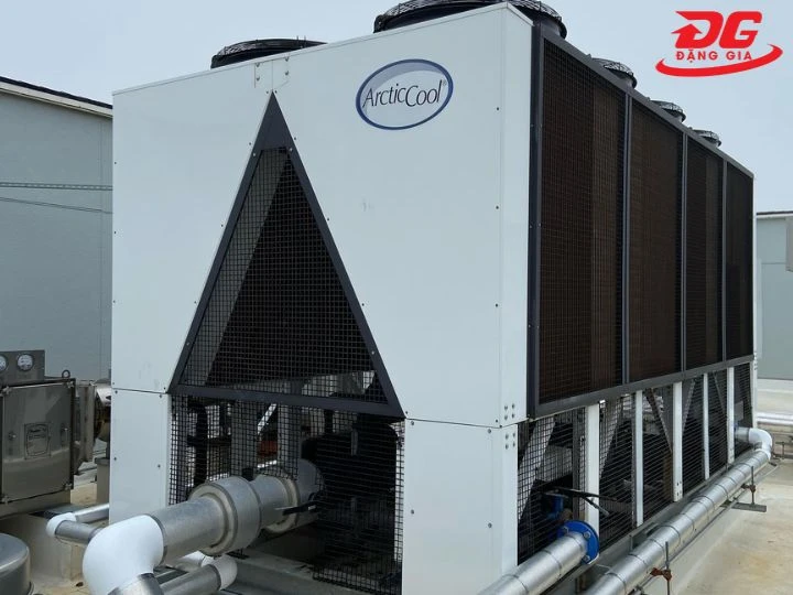 Cách hoạt động của chiller giải nhiệt gió