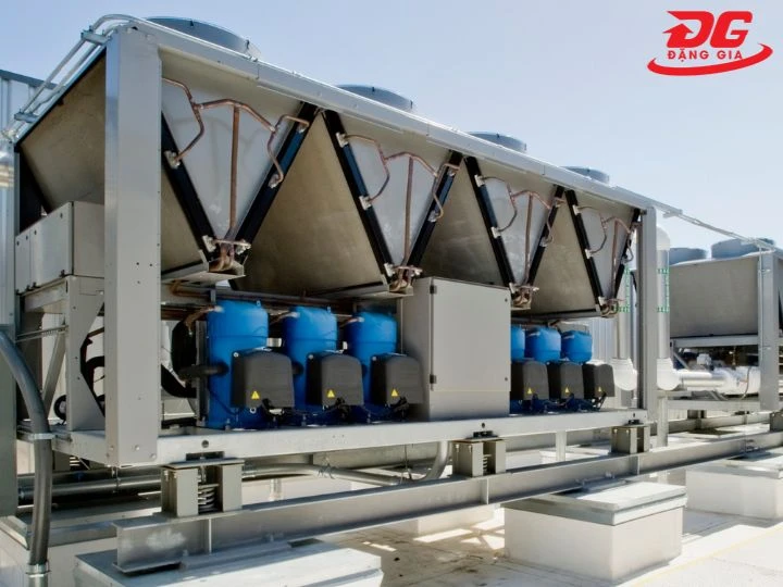 Hạn chế của chiller giải nhiệt gió
