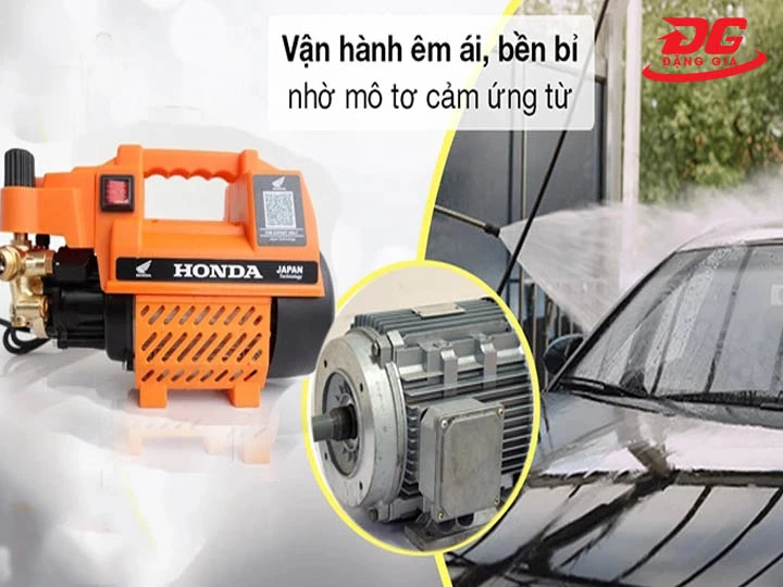 máy rửa xe Honda motor khỏe