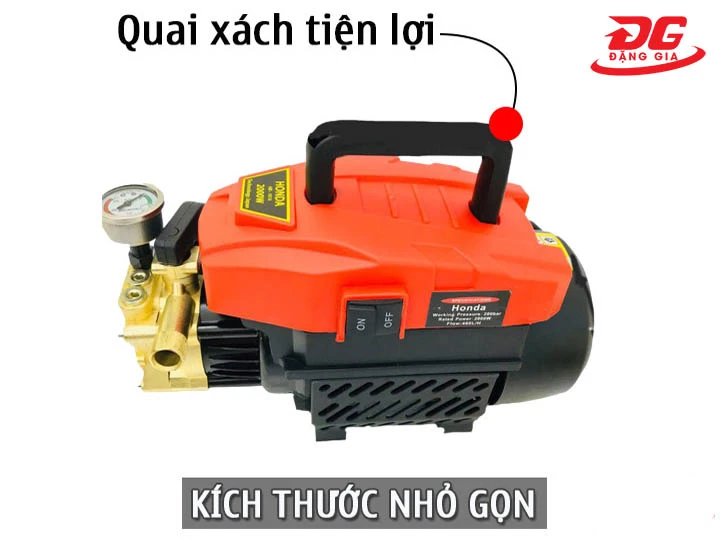 máy rửa xe Honda nhỏ gọn