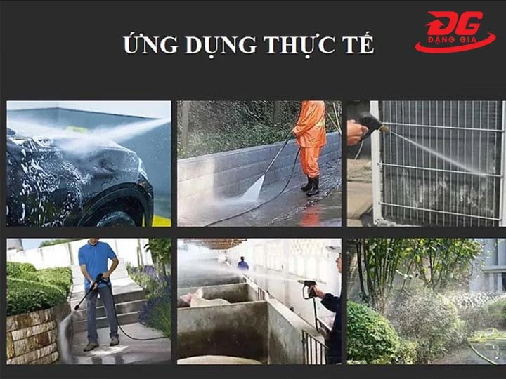 ứng dụng máy rửa xe Honda