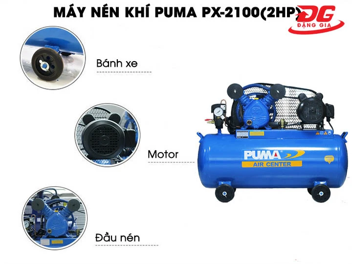 giá máy khí nén Puma PX-2100 (2HP)