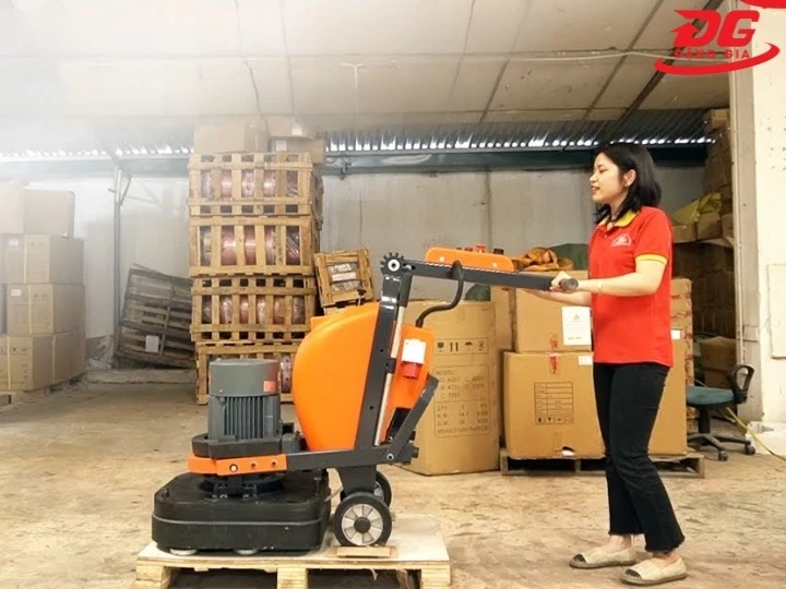 Hướng dẫn vận hành máy mài sàn bê tông K12 A6 (có biến tần)