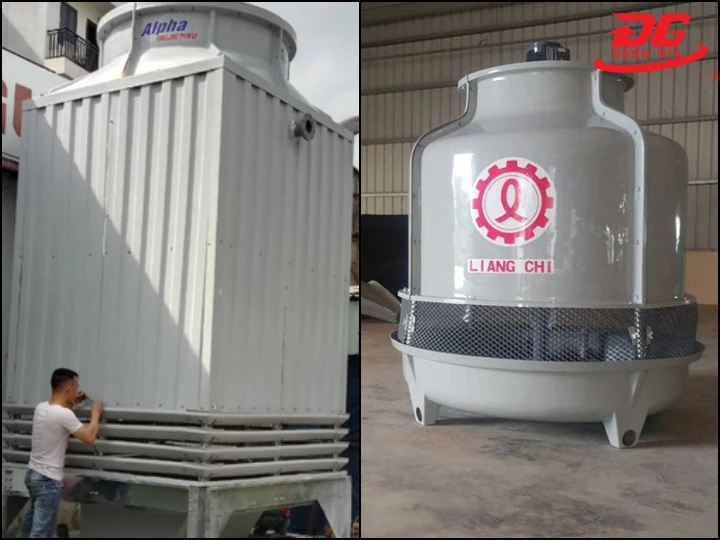 Phân loại tháp giải nhiệt theo thiết kế