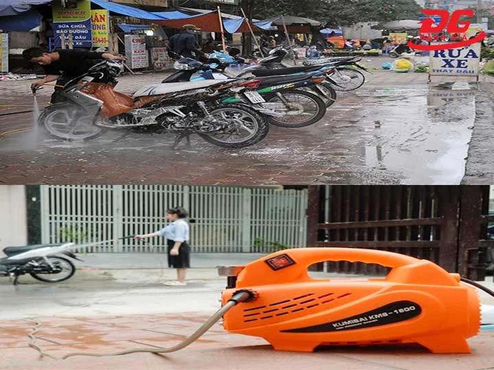 fửa xe máy tại tiệm và dịch vụ rửa xe tại nhà