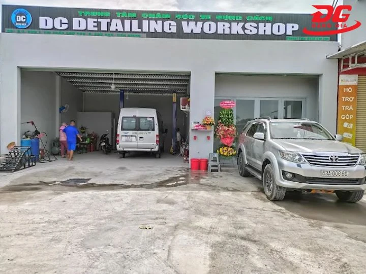 Tiệm rửa xe Tiền Giang DC Detailing Workshop