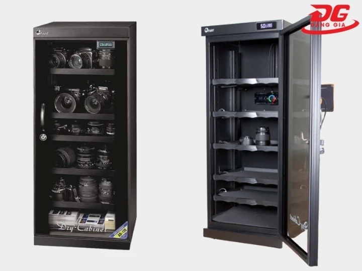 Tủ chống ẩm FujiE AD120 (120 lít) được thiết kế nhỏ gọn, tiết kiệm diện tích