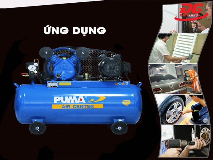 ứng dụng máy khí nén Puma PX-2100 (2HP)