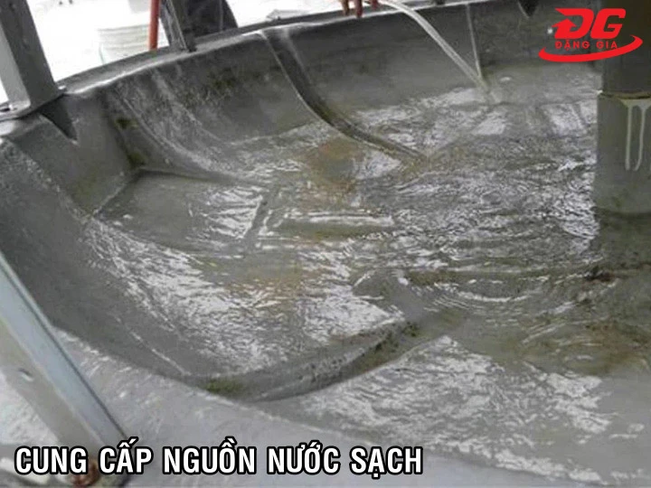 xử lý Cáu cặn tháp giải nhiệt bằng cách Giữ nguồn nước sạch