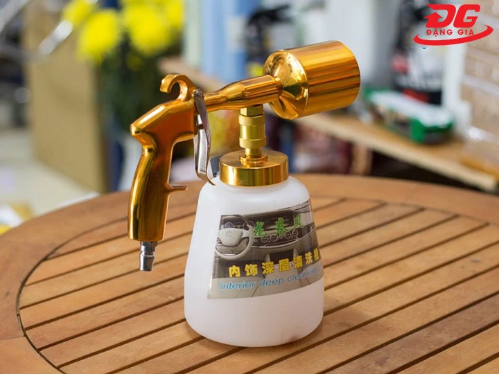 Bình bọt tuyết rửa xe khí nén mini