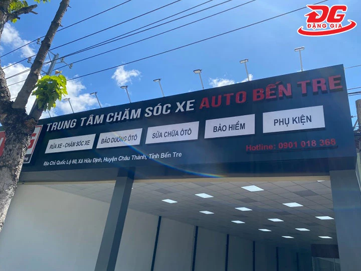Chăm xe Auto Bến Tre