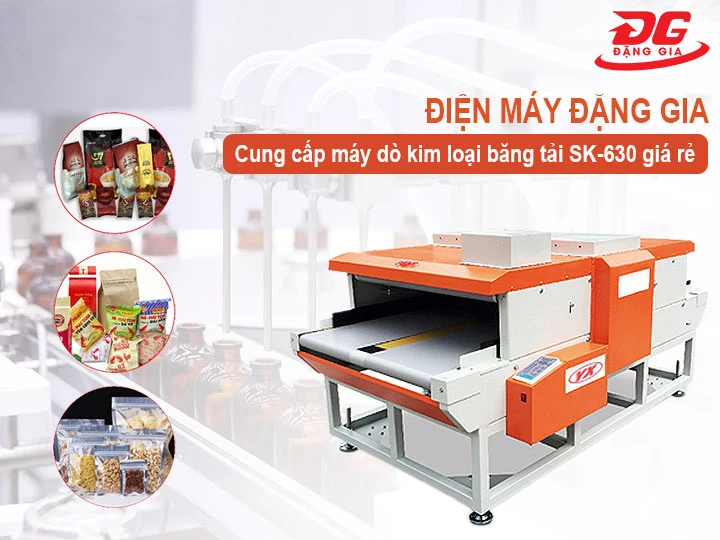 đặng gia bán máy dò kim loại băng tải SK-630 giá rẻ