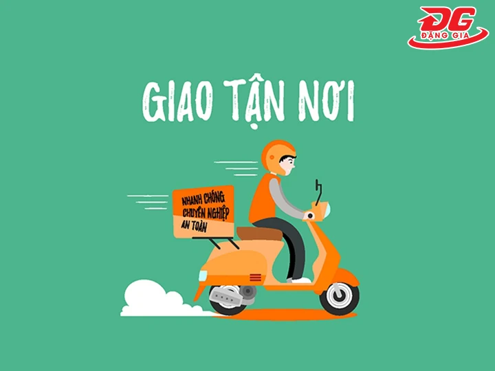 đặng gia giao hàng tận nơi
