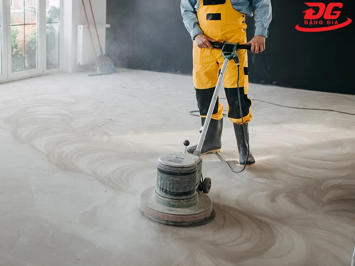 giá thi công sàn bê tông mài nhám
