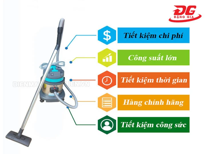 Máy hút bụi công nghiệp Supper Clean AS 20 giá rẻ