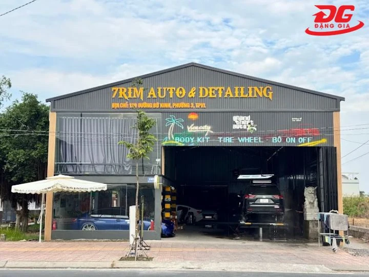 Tiệm rửa xe Vĩnh Long 7Rim