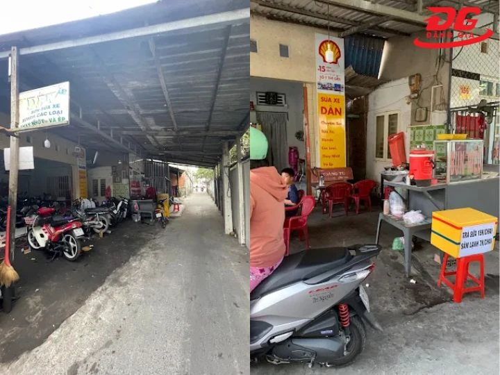 Tiệm rửa xe Vĩnh Long Dân