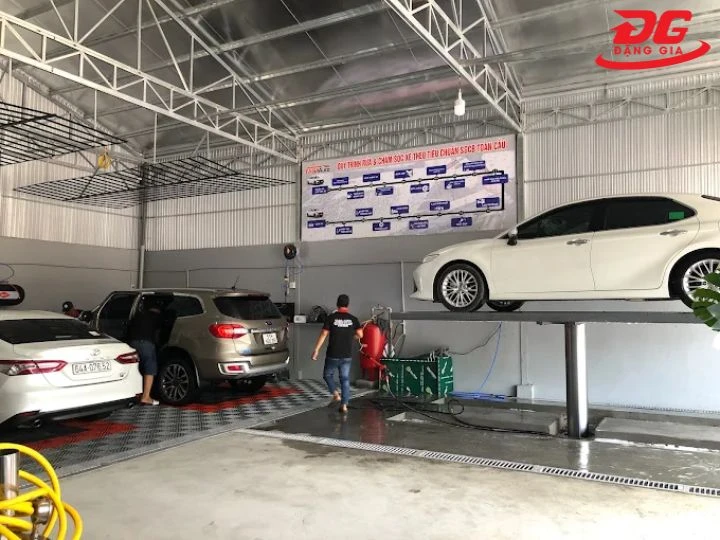 Tiệm rửa xe Vĩnh Long Thiên Kim