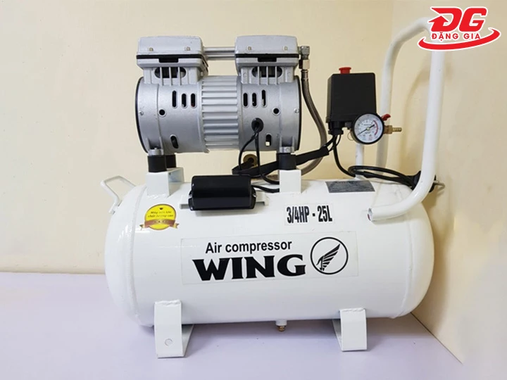Máy nén khí không dầu giảm âm Wing TW-OF550-25L