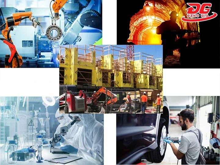 Ứng dụng của máy nén khí Wing TW-OF550-25L