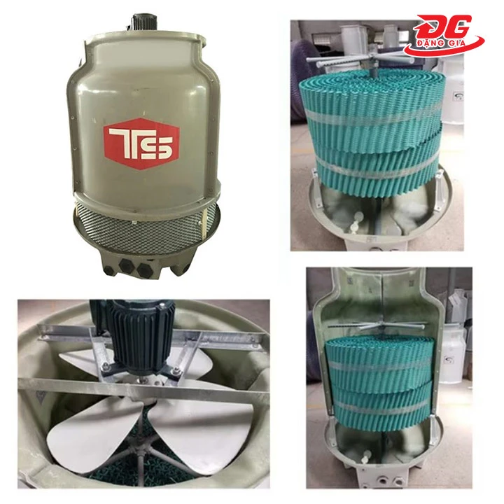 các bộ phẩn của Tháp giải nhiệt TASHIN TSC 5RT