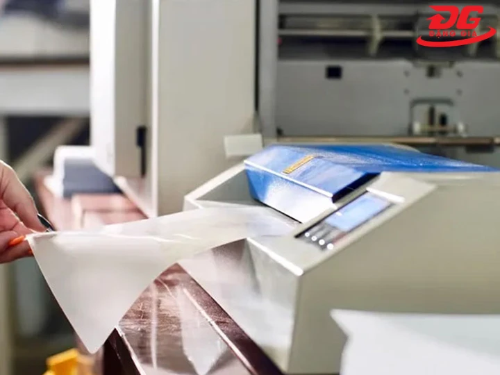 Đọ dày giấy ép Plastic 