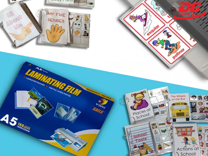 Giá giấy ép Plastic khổ A5