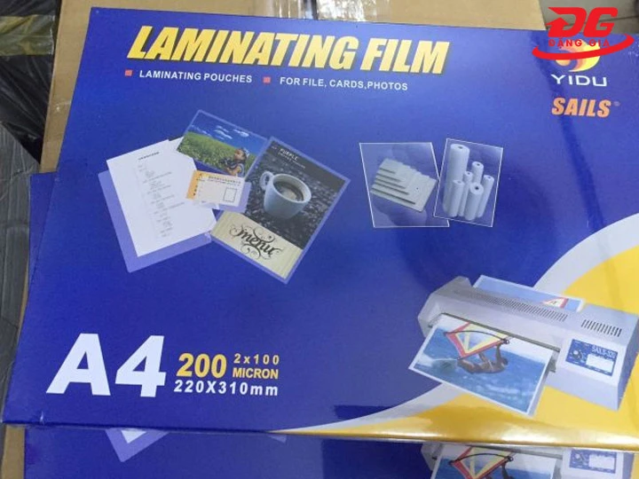 Giấy ép Plastic dày 200mic