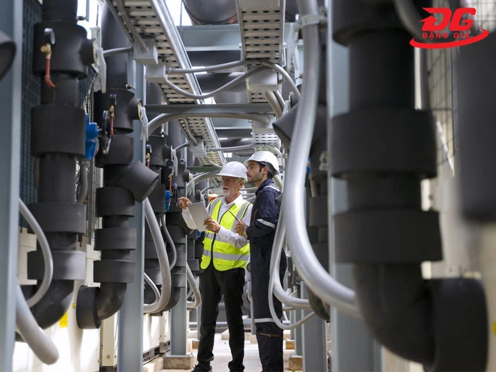 Hướng dẫn bảo trì tháp hạ nhiệt nhà máy nhiệt điện