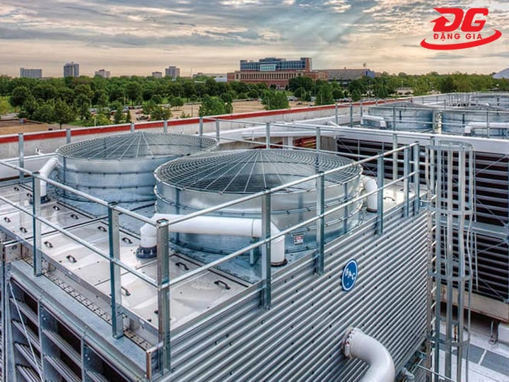 Tháp giải nhiệt đối lưu cơ học nhà máy nhiệt điện